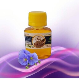 روغن کتان (بذر کتان) 60cc موسسه پژوهشی طبی بازرگانی سیمرغ (روغن کتان موثر در رفع درد قاعدگی، اگزما، تقویت ناخن و مو)  