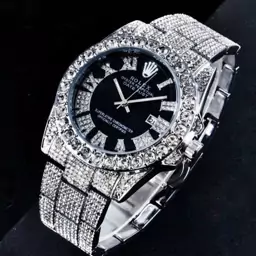 ساعت مردانه رولکس فول نگین ROLEX   DIAMOND  T1822