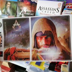 برچسب کنسول بازی پلی استیشن2 ps2 اساسینز کرید assassins Creed یک برای playstation2 