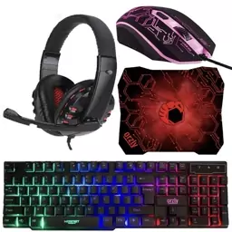 ست گیمینگ ارزلیR-X-ESSENTIAL-PACK-RGB