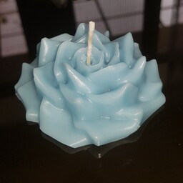 شمع دست ساز گل رز