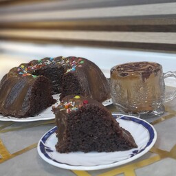 پودر کیک خانگی موزی شکلاتی 490گرمی 