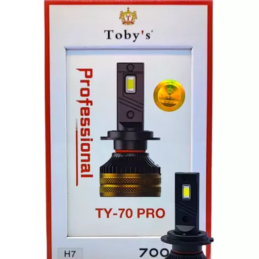 هدلایت توبیز مدل TY70 Pro پایه H7 بسته دو عددی