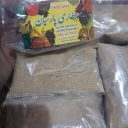 گلپر آسیاب شده با کیفیتی درجه یک،در بسته های پلمپ شده فوقالعاده تمیز و بهداشتی در وزن های 75 گرمی تا 500گرمی