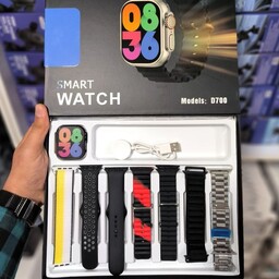ساعت هوشمند اصلی سری جدید ارسال رایگان اسمارت واچ طرح اپل فروش ویژه لوازم جانبی  7 بند تخفیف واقعی