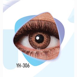لنز چشم سالانه عسلی دوردار  کلیرویژن  Clear Vision YH306