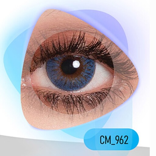 لنز چشم سالانه آبی  دور دار  کلیرویژن  Clear Vision 