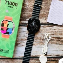 ساعت هوشمند مدل T1000 ULTRA رنگ مشکی زیبا 