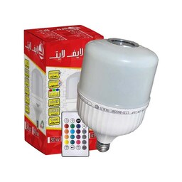  لامپ رقص نور و اسپیکر بلوتوثی کنترل دار LED Music Bulb 30w