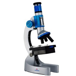 میکروسکوپ دانش آموزی  1200  برابر با لنز چرخان و نمونه آماده