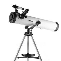 تلسکوپ 76MM AZ بازتابی با کیف حمل و رابط عکاسی و سه پایه