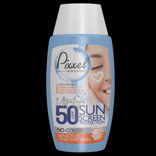 کرم ضد آفتاب بدون رنگ مناسب پوست خشک و نرمال پیکسل با SPF50 -بافت فوق العاده سبک و فرمولاسیون بر پایه آب با جذب سریع 148