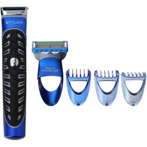  ماشین اصلاح موی صورت ژیلت مدل Proglide Styler به همراه خوتراش