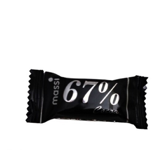 شکلات تلخ67درصدماسی500گرمی