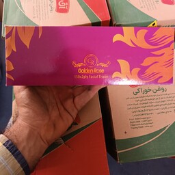 دستمال کاغذی300برگ گلدن رز