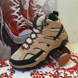 کفش مردانه ساقدار مرل رنگ خاکی 40 کتونی ساقدار Merrell