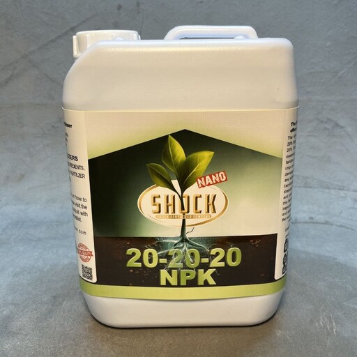 کود 20-20-20 مایع شوک 5 لیتری NPK