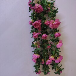 گل مصنوعی بوته آویز رز