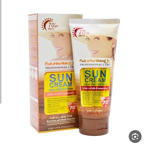 ضد آفتاب وکالی spf 70