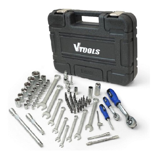 جعبه بکس مجموعه 82 عددی وی تولز مدل Vtools Vt5104