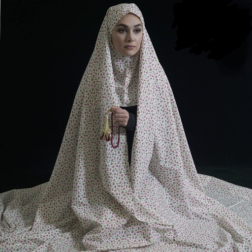 چادر نماز ساده زنانه جنس نخی پاکستانی (اِرسال رایگان،تَعویضِ وَ مَرجوعیِ بی قِیدُ و شَرط)