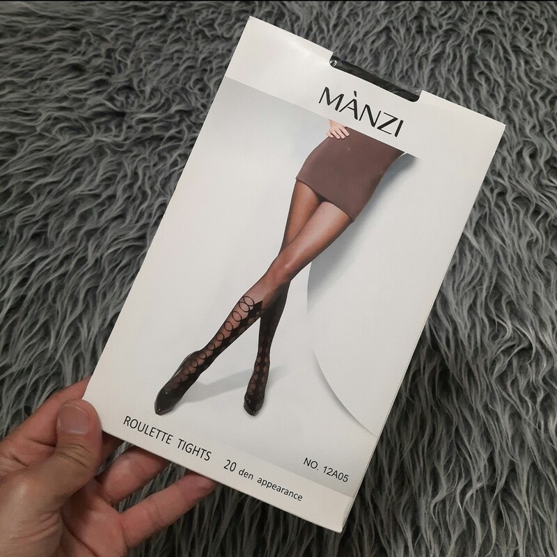 جوراب شلواری مجلسی زنانه طرح دار  MANZI