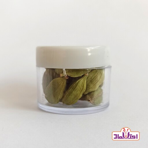 هل اکبر بنفش 5 گرمی اعتماد معطر و سبز و درشت   (تخفیف ویژه)