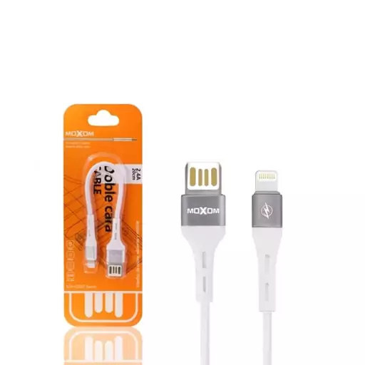 کابل USB به لایتنینگ موکسوم مدل MX-CB07 طول 0.2 متر