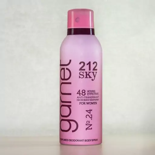 اسپری زنانه 212 گارنت    Garnet Spray 212 SKY NO 24