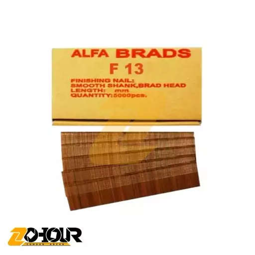 میخ شانه ای اسکا F13 بسته 5000 عددی آلفا بردس ALFA BRADS