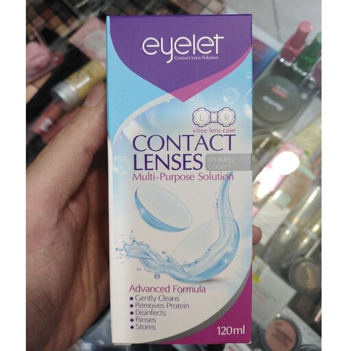 مایع لنز ایلت مایع لنز شست و شو و نگهداری لنز آیلت eyelet