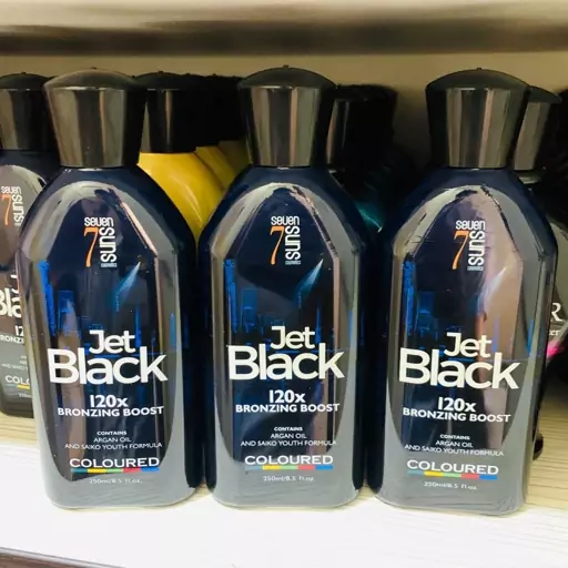 لوسیون سولاریوم سِون سان مدل جِت بلک  Jet Black