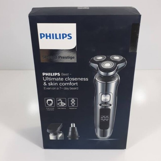 ریش تراش سه تیغ فیلیپس philips مدل sp9800سه کاره و دیجیتالی