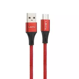 کابل تبدیل USB به MicroUSB لیتو مدل LD-18 طول 1 متر 