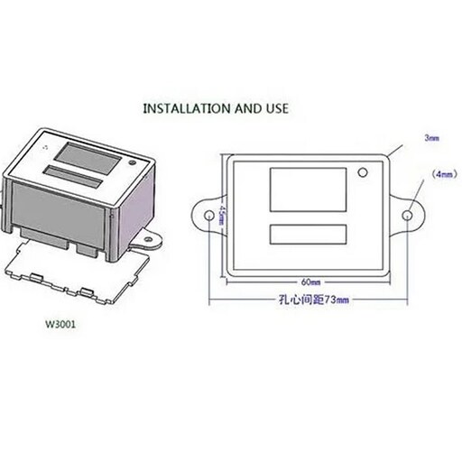 ماژول ترموستات دیجیتال دما 220ولت XH-W3001