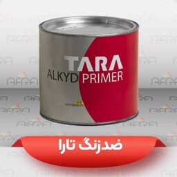 رنگ ضد زنگ آلکیدی طوسی و اخرایی 4 کیلویی گالن تارا TARA 