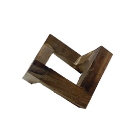 پایه چوبی سایز 5.5، پک 10 عددی، مدل لوزی یا هفتی هشتی، استند چوبی