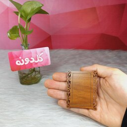 تابلو قاب عکس چوبی دکوری - ماکت تابلو چوبی- ماکت قاب عکس چوبی - اسباب بازی دخترانه - تابلو مینیاتوری - ماکت چوبی-گلدونه