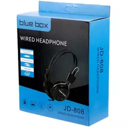 هدفون گیمینگ - Blue box با سیم  مدل JD-808