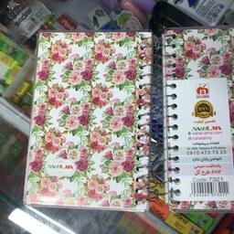 دفترچه یادداشت گل گلی 80 برگ کد 06