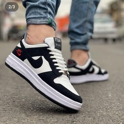 ونس نایک اس بی مردانه  زیره تخت رنگ سفید مشکی جدید و  بادوام NIKE SB 