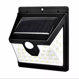 لامپ خورشیدی  دیوارکوب سه وجهی سه حالت نوری solar wall lamp t2866-40smd