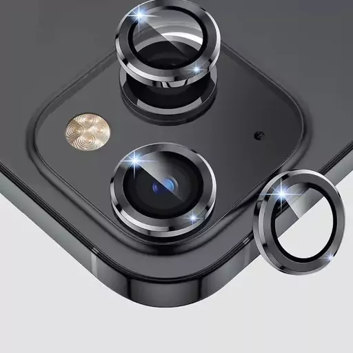 محافظ لنز دوربین رینگی Ring گوشی موبایل اپل Iphone 15 - 15 Plus	