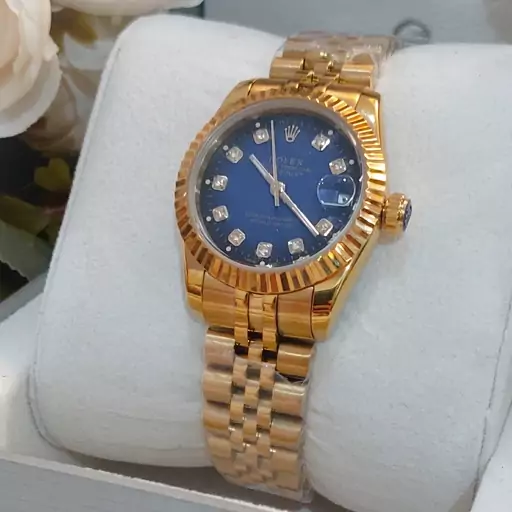 ساعت زنانه رولکس  درجه یک موتور ژاپنی Datejust  