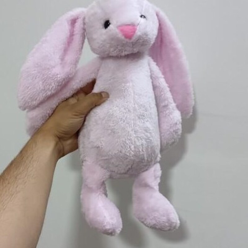 خرگوش جیلی سایز سه ایرانی خرگوش ایرانی گوش بلند عروسک ایرانی عروسک خرگوش پولیشی خرگوش نرم بزرگ خرگوش