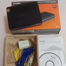 مودم روتر باسیم دی لینک  ADSL2 مدل DSL-2520U