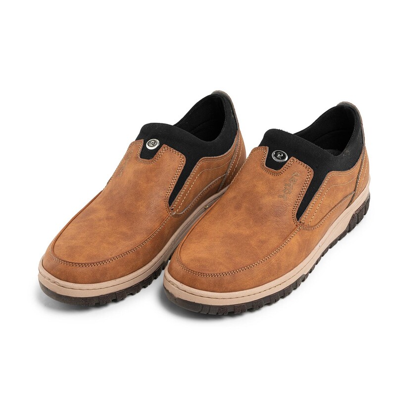 43918  کفش روزمره مردانه Prada چرم مصنوعی قهوه ای سایز 40 تا 44 دارای 5 رنگبندی 