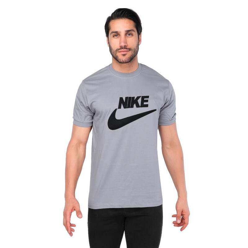 44722  تیشرت Nike یقه گرد مردانه پنبه ساده دارای 6 رنگبندی از سایز لارج تا 3 ایکس لارج 