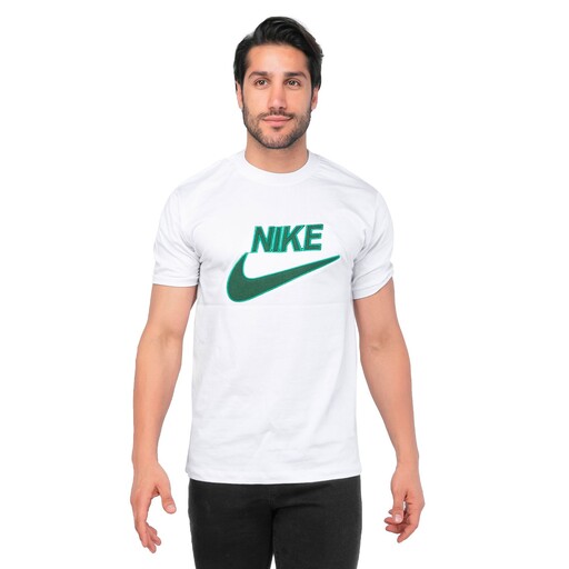 44722  تیشرت Nike یقه گرد مردانه پنبه ساده دارای 6 رنگبندی از سایز لارج تا 3 ایکس لارج 
