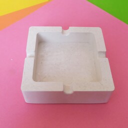 قالب سیلیکونی زیرسیگاری مربعی مولد سیلیکونی مناسب جاسیگاری مخصوص پودر سنگ مجسمه سازی و رزین